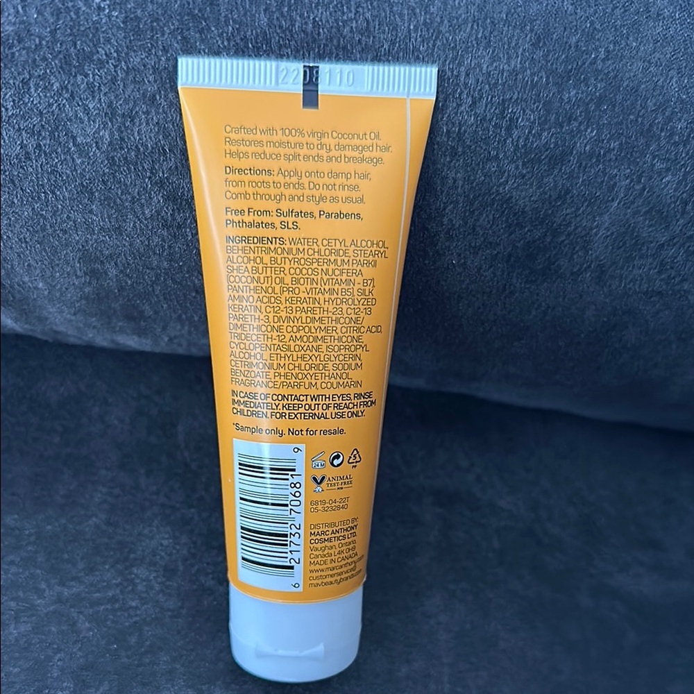 Marc Anthony Coconut & Shea Hydrating Leave-In Conditioner - Picture 2 of 2